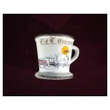 RARE CIRCA 1900 BARBERSHOP MUSTACHE CUP MUG RARE CIRCA 1900 BARBERSHOP MUSTACHE CUP MUG