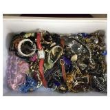TUB OF FASHION JEWELRY, WATCHES, TRINKET BOXES TUB OF FASHION JEWELRY, WATCHES, TRINKET BOXES