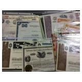 LOT OF VINTAGE CANCELED BONDS LOT OF VINTAGE CANCELED BONDS