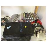 PLAYSTATION 2 WITH CONTROLLERS & GAMES PLAYSTATION 2 WITH CONTROLLERS & GAMES