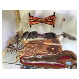 ASSORTMENT OF NATIVE AMERICAN DECOR ASSORTMENT OF NATIVE AMERICAN DECOR