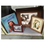 WALL ART, 'NORMAN ROCKWELL', HARRY HOUDINI WALL ART, 'NORMAN ROCKWELL', HARRY HOUDINI