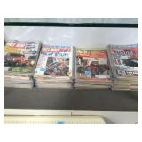 SHELF OF 'HOTROD' , 'STREET RODDER' MAGAZINES SHELF OF 'HOTROD' , 'STREET RODDER' MAGAZINES