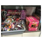 SHELF OF TOYS, 'SHELBY RACING TEAM', 'EASYBAKE SHELF OF TOYS, 'SHELBY RACING TEAM', 'EASYBAKE