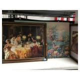 WALL ART, FRAMED OIL ON CANVAS & MORE WALL ART, FRAMED OIL ON CANVAS & MORE