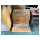 VINTAGE CHILDRENS SCHOOL DESK VINTAGE CHILDRENS SCHOOL DESK