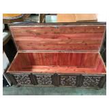 'LANE' CEDAR CHEST, 52' LONG 'LANE' CEDAR CHEST, 52' LONG