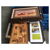 CART TOP, FRAMED WALL ART CART TOP, FRAMED WALL ART