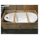 KOHLER CAST IRON METAL ENAMELED BIRTHDAY TUB KOHLER CAST IRON METAL ENAMELED BIRTHDAY TUB
