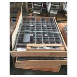 3 TEIRED ROLLING METAL FOLDING RACK 3 TEIRED ROLLING METAL FOLDING RACK