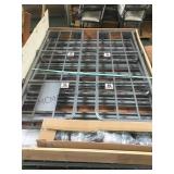 3 TEIRED ROLLING METAL FOLDING RACK 3 TEIRED ROLLING METAL FOLDING RACK