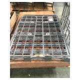 3 TEIRED ROLLING METAL FOLDING RACK 3 TEIRED ROLLING METAL FOLDING RACK