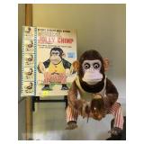 VINTAGE MUSICAL JOLLY CHIMP W BOX