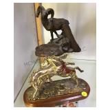 RAM "MOUNTAIN SENTINEL" & HORSES"THE CHALLENGE"