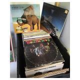 TUB OF VINYL ALBUMS, "JIMI HENDRIX", "FLEETWOOD MC