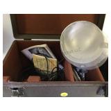 MISC. PHOTOGRAPHY EQUIPMENT W/CASE