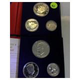 2 SETS OF1776-1976 U.S. BICENTENNIAL SILVER PROOFS