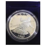 1997-S JACKIE ROBINSON SILVER PROOF COIN