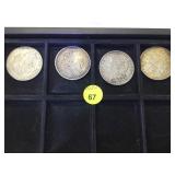 MORGAN SILVER DOLLARS, 4XMONEY