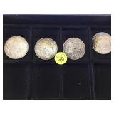 MORGAN & PEACE SILVER DOLLARS, 4XMONEY