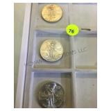 1982 SILVER  MEXICAN LIBERTAD, .999 (1OZ) 3XMONEY