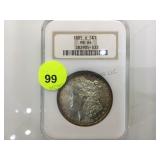1885-O  NGC MS64 MORGAN SILVER DOLLAR