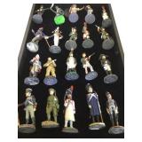FRANKLIN MINT & EETAIN PEWTER MILITARY FIGURES