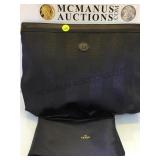 BLACK NYLON FENDI HAND BAG, W/ DUST COVER