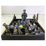 FRANKLIN MINT & ETAIN PEWTER MILITARY FIGURES