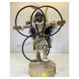 NAVAJO "CEREMONIAL HOOP DANCER" KACHINA