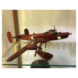 WOODEN WWII BOMBER