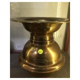 AUTHENIC GOLDFIELD HOTEL BRASS SPITTOON