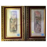 PAIR OF FRAMED ART,"THE OLD JEWISH QUARTER"