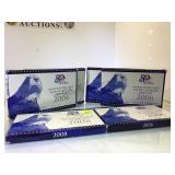6 SETS U.S. MINT STATE QUARTERS PROOF SETS