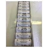 250 UNCIRCULATED NICKELS, VARIOUS YEARS