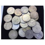 MORGAN SILVER DOLLARS, 23XMONEY
