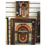 JUKEBOX WOVEN ART AND JUKEBOX PHOTO