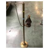 BRASS INCENSE HOLDER WITH STAND 51" TALL