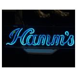 NEON HAMMS BAR BEER SIGN  7x24  LOCAL PICKUP ONLY