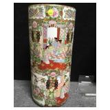 ASIAN HAND-PAINTED UMBRELLA STAND