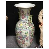 ASIAN HAND-PAINTED VINTAGE VASE