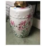 ASIAN PAINTED PLANT STAND 18" TALL