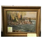 FRAMED ORIGINAL M.F. KOUSAL (1902-1990) PAINTING