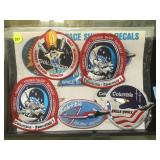 SPACE SHUTTLE DECALS & BADGES