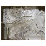 BOX OF GENUNE AMETHYST GEMSTONES