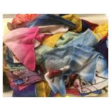 TUB OF VINTAGE MAGICIANS SCARVES