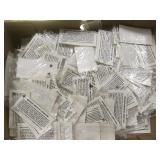 BOX OF GENUINE AMETHYST GEMSTONES