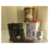 MIRANDA BINOCULARS, SEALED CRACKERJACKS & MORE