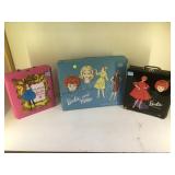 3 BARBIE DOLL CASES