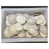 TUB OF SAND DOLLARS